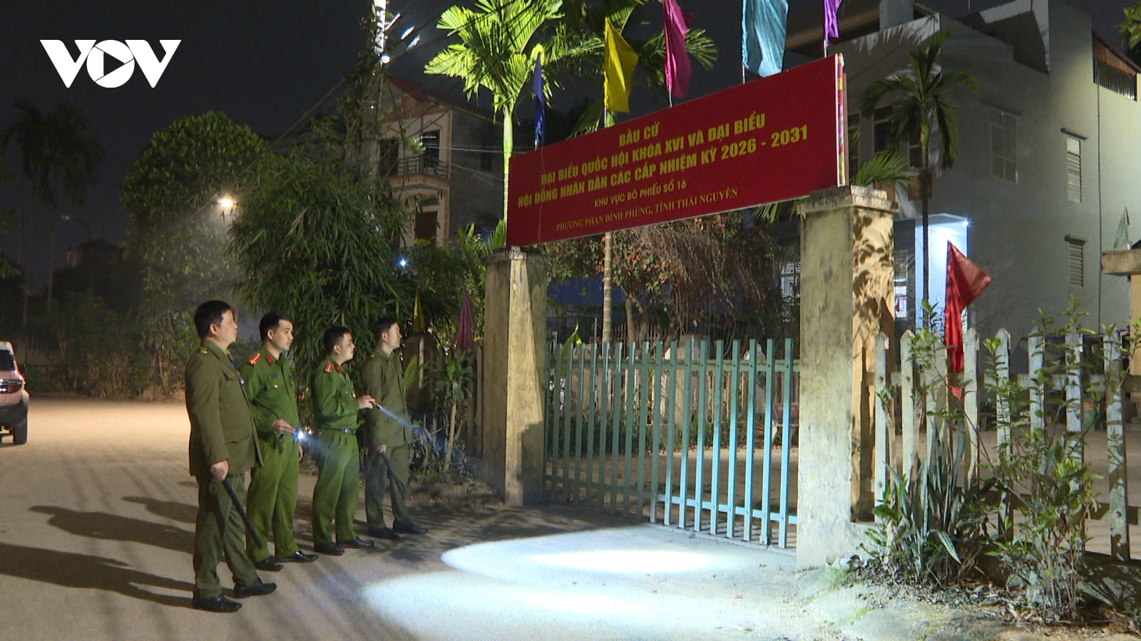 Thái Nguyên nỗ lực đảm bảo an ninh cho hơn 1.500 tổ bầu cử